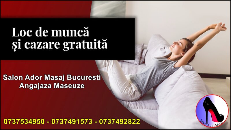 Maseuze cu sau fara experienta.